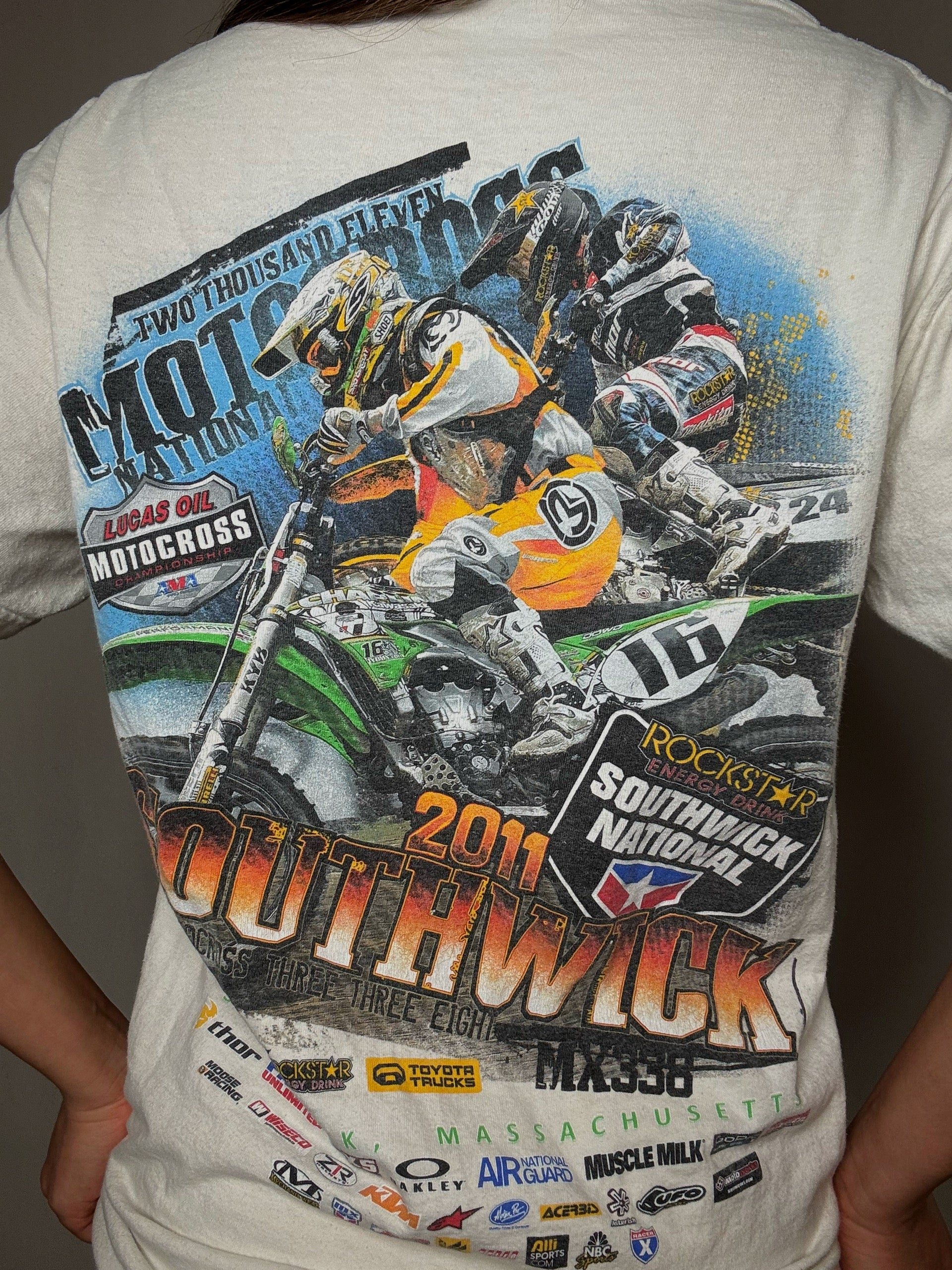 Tee shirt racing M vintage