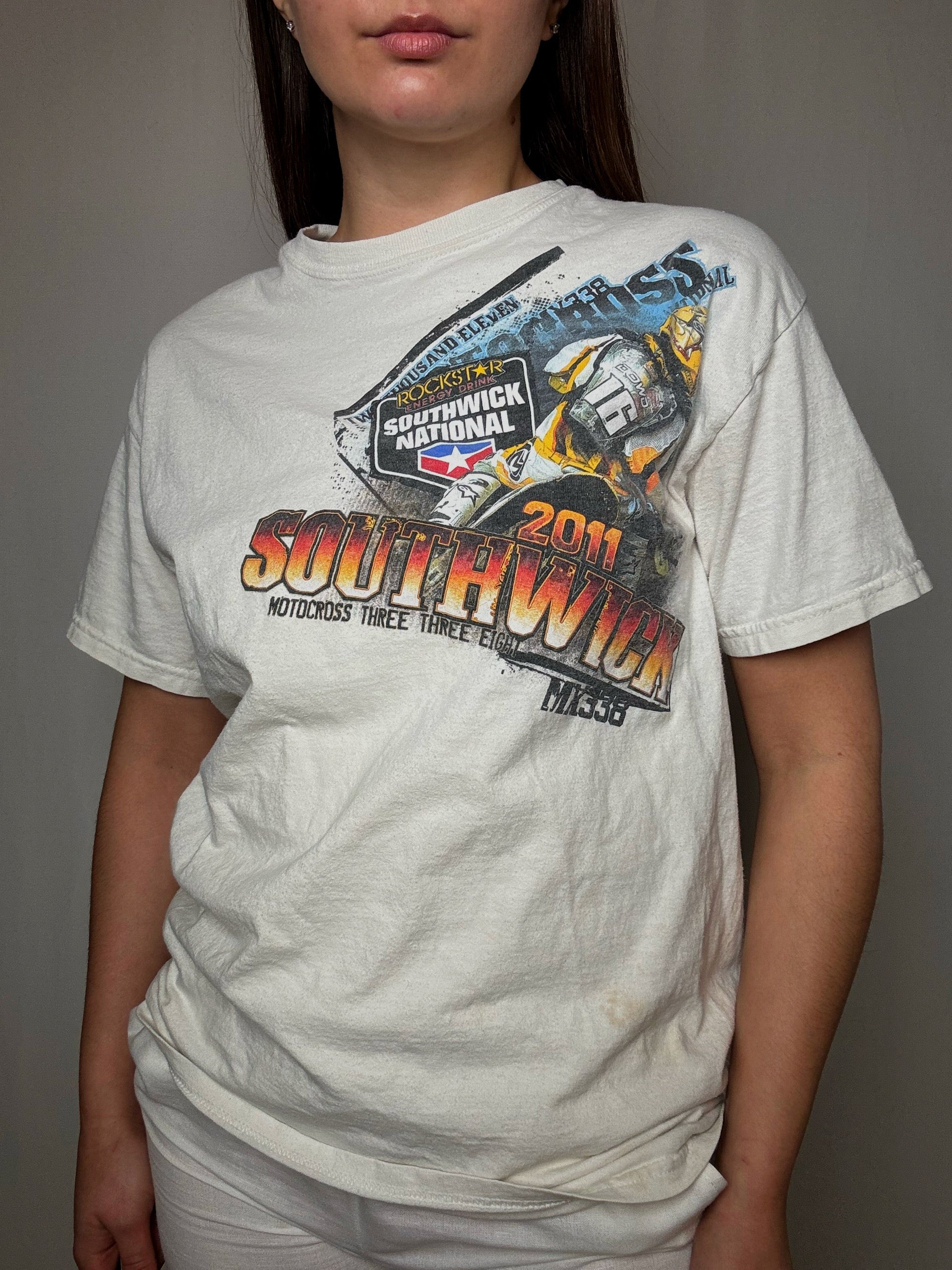 Tee shirt racing M vintage