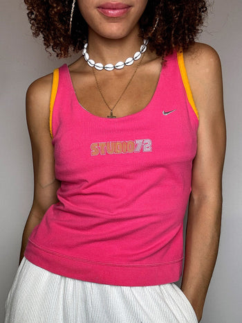 Vintage NIKE M black tank top 