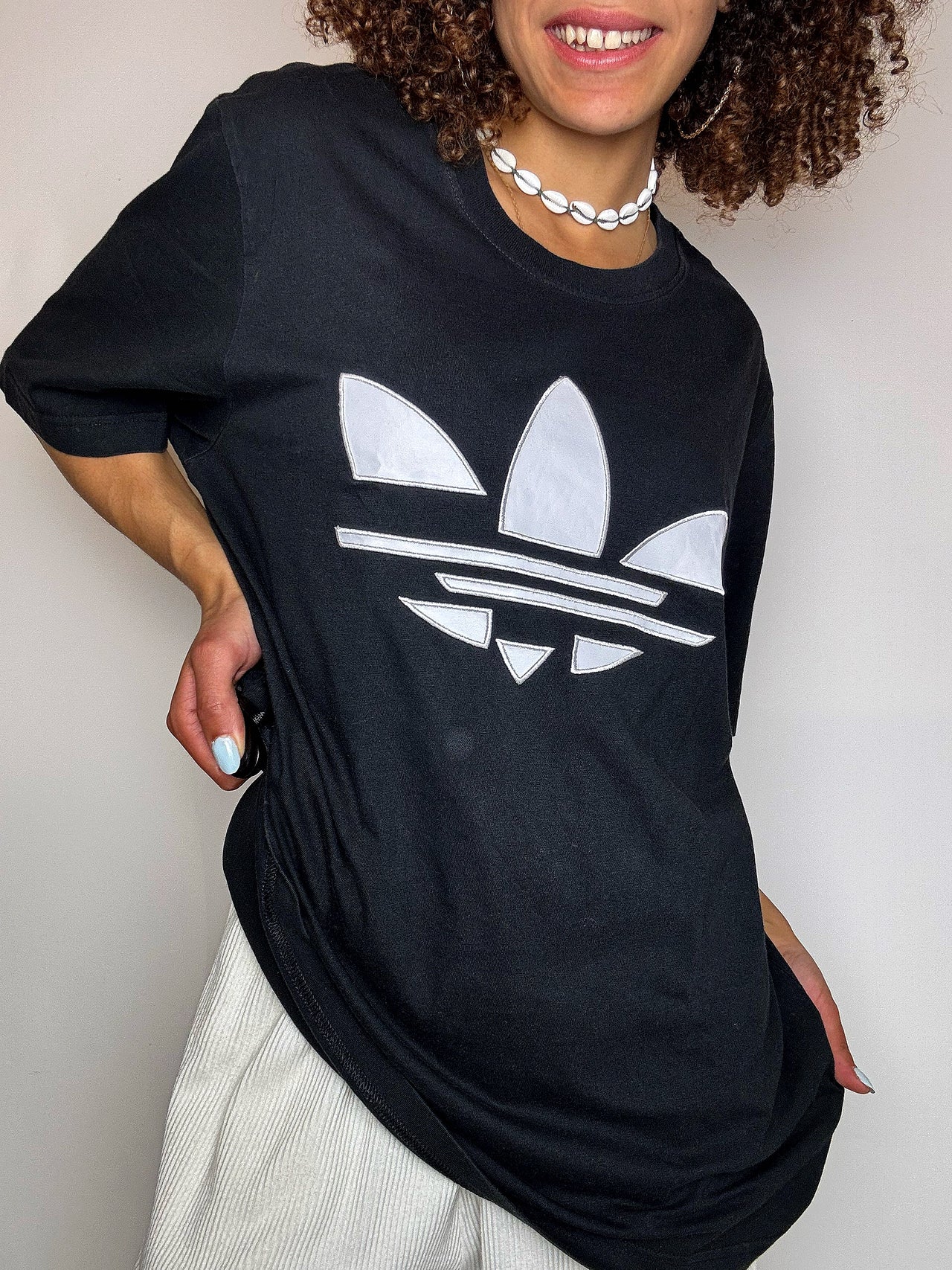 Tee shirt noir ADIDAS L/XL vintage