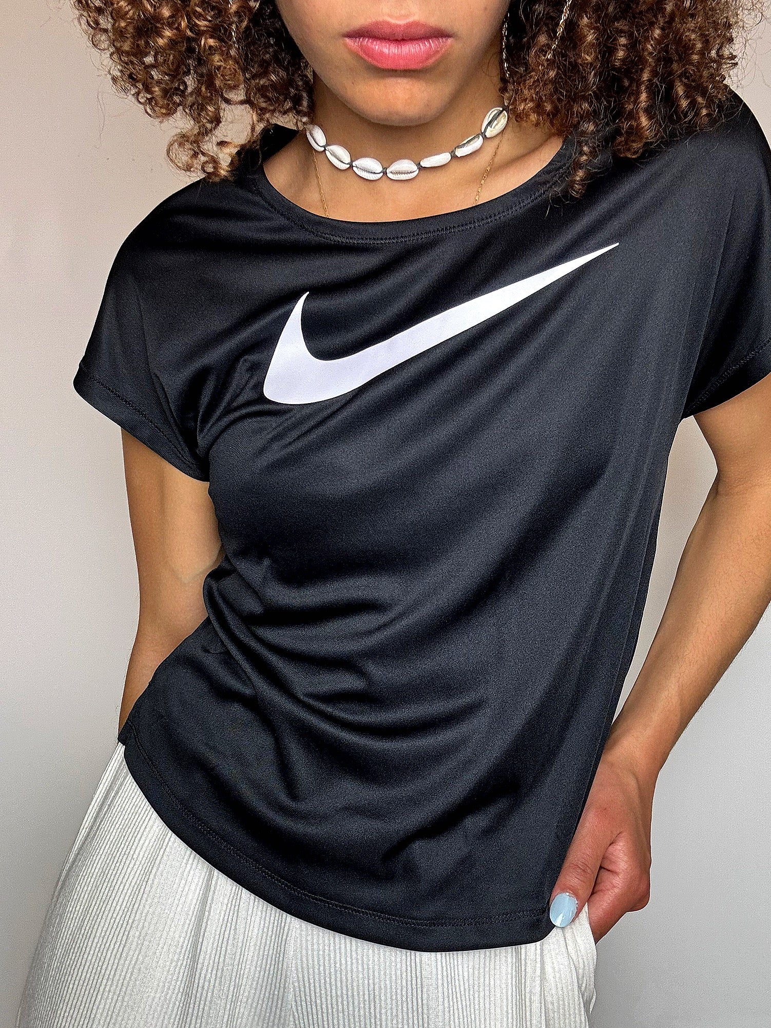 Vintage NIKE M black tank top 