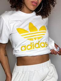 Tee shirt blanc ADIDAS M vintage