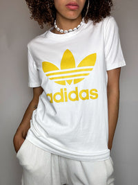 Tee shirt blanc ADIDAS M vintage