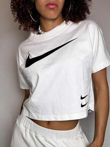Black crop top ADIDAS S/M vintage