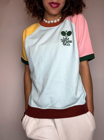 Sweat à col rond bloc couleur LEVI'S S vintage