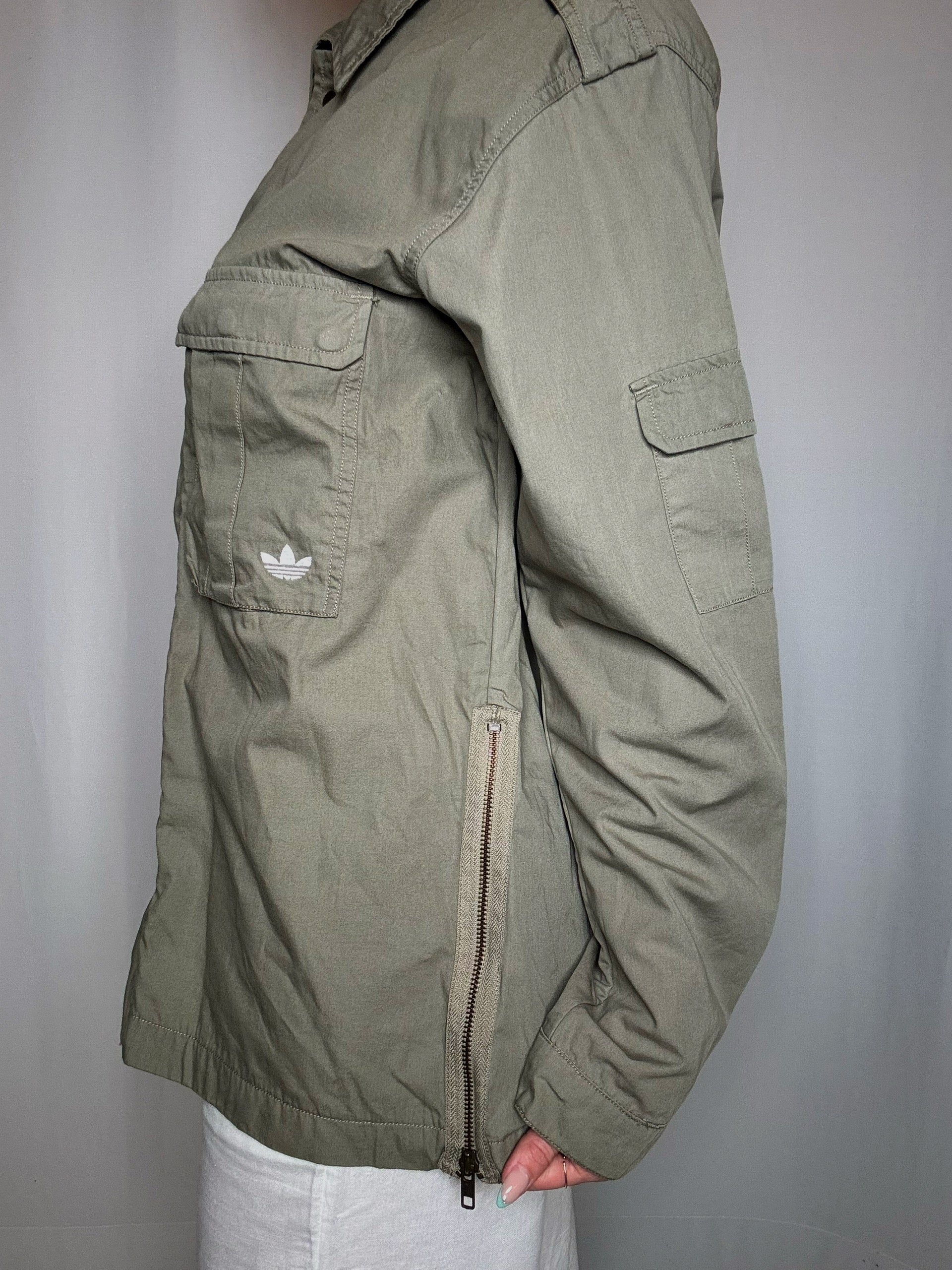 Saharienne kaki Adidas XL vintage