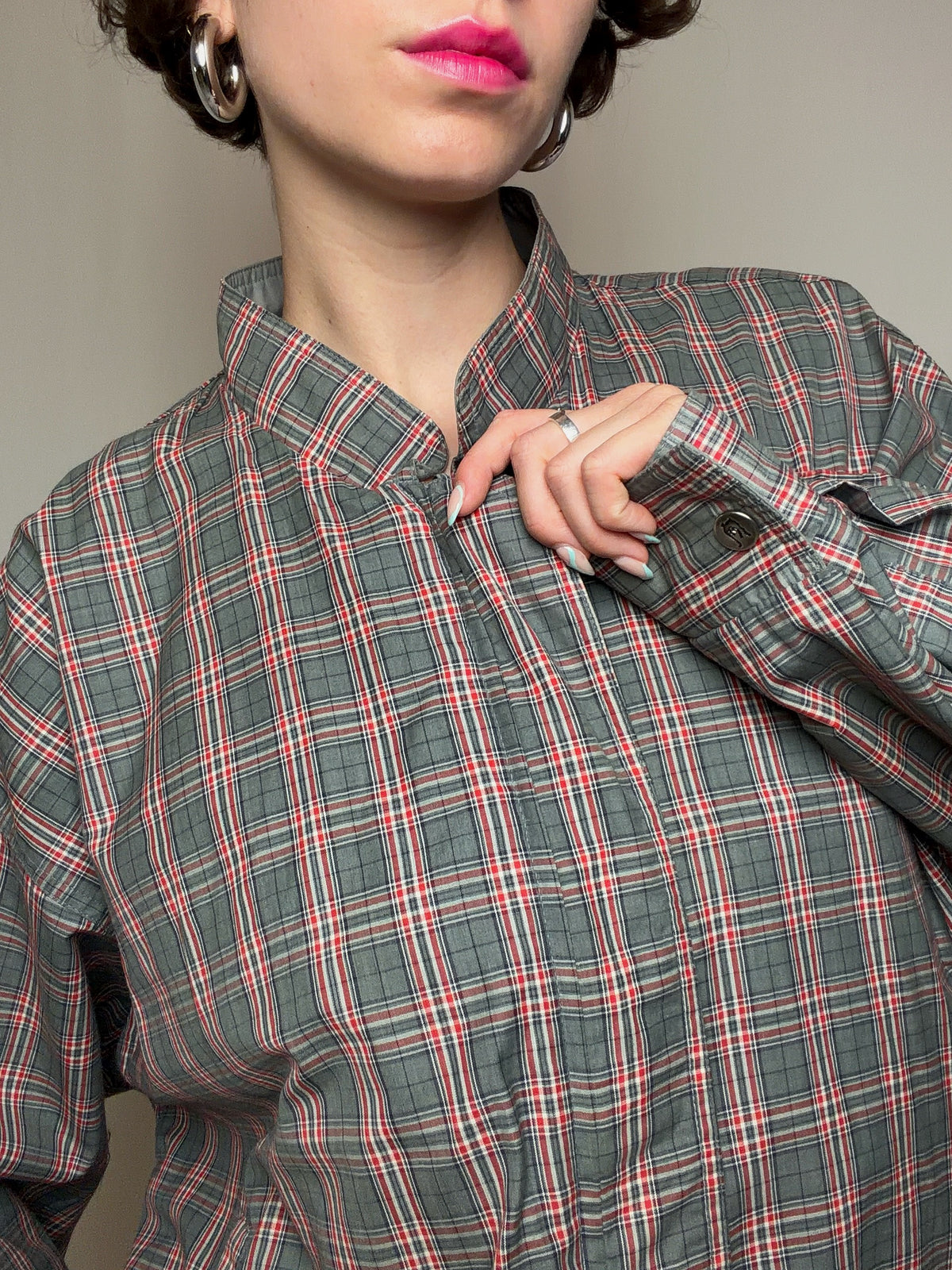 Veste d'été réversible L vintage