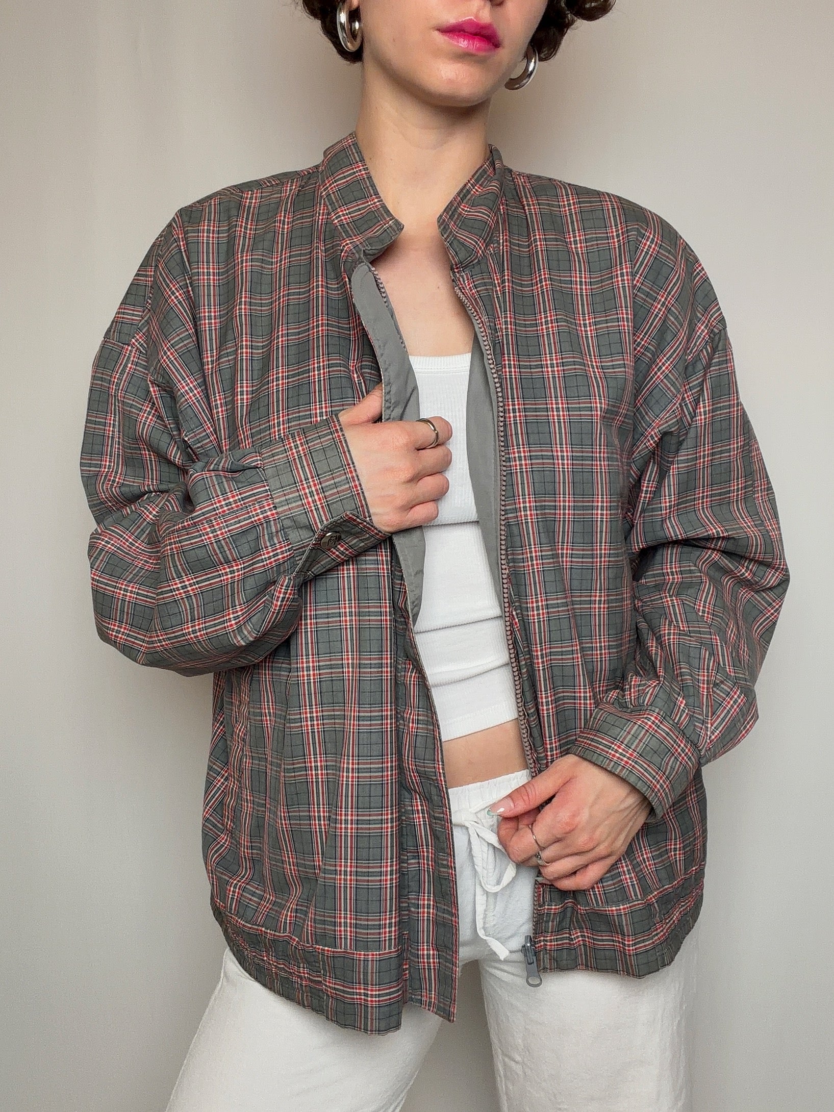 Veste d'été réversible L vintage