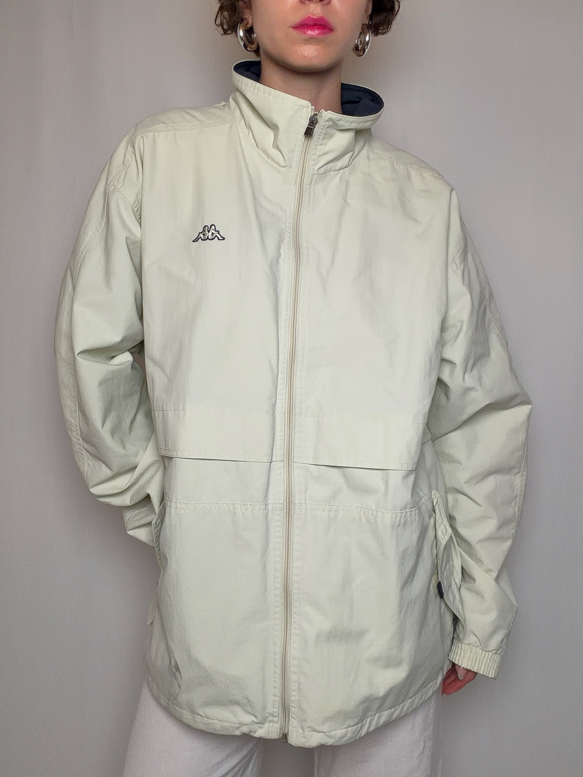 Veste d'été beige Kappa XL vintage