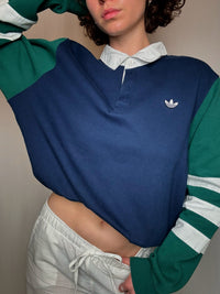 Polo Adidas bicolore L vintage