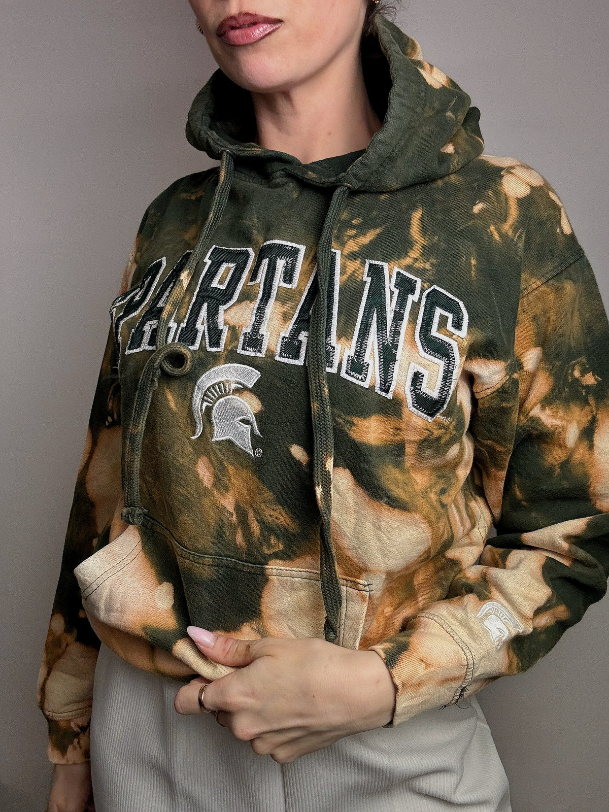 SPARTANS x OVB S Vintage Washed Hoodie
