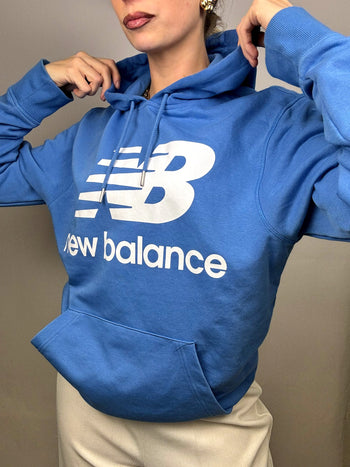 Sweat à capuche bleu NEW BALANCE M Vintage