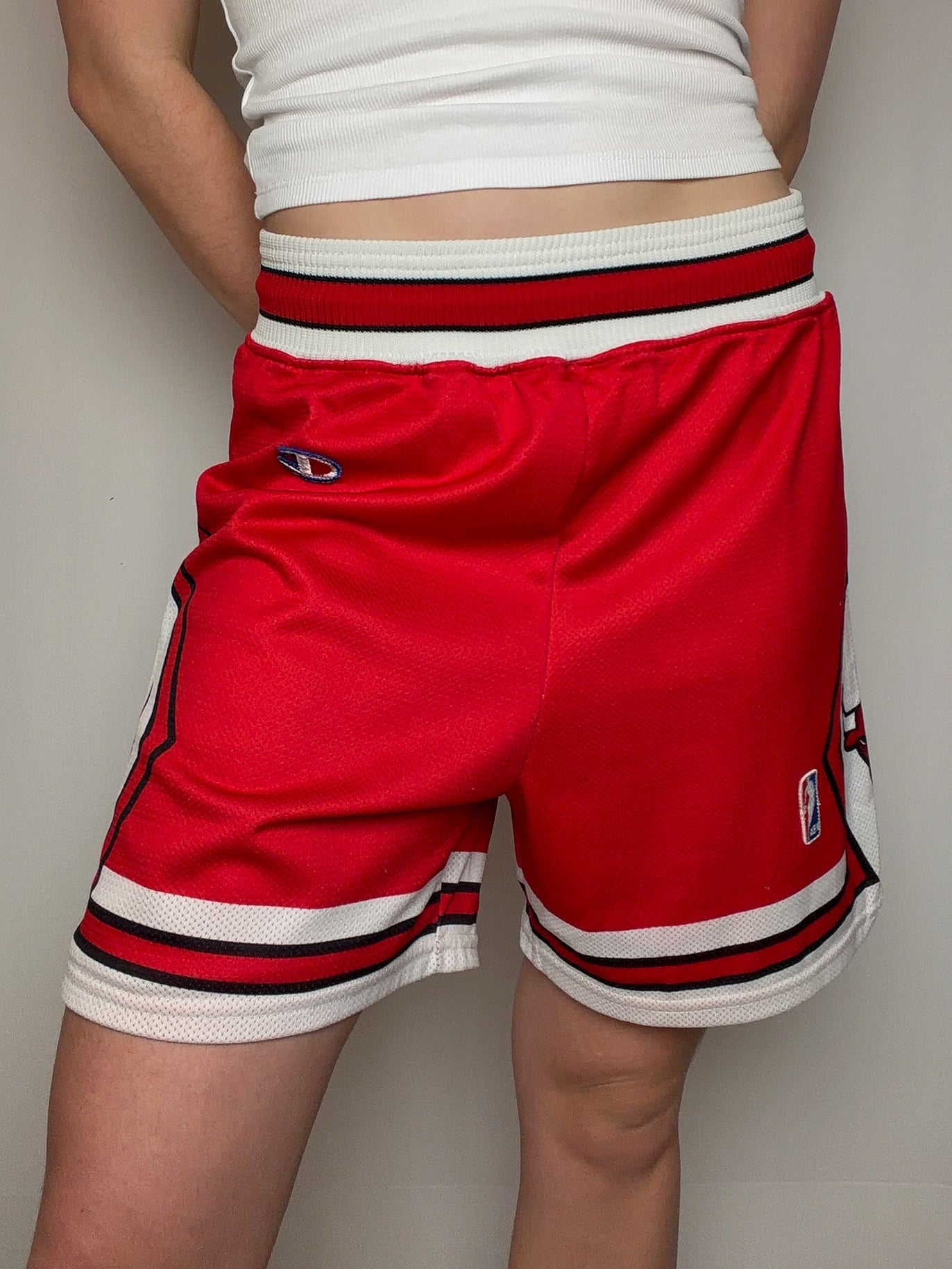 Short rouge Chicago bulls XS vintage