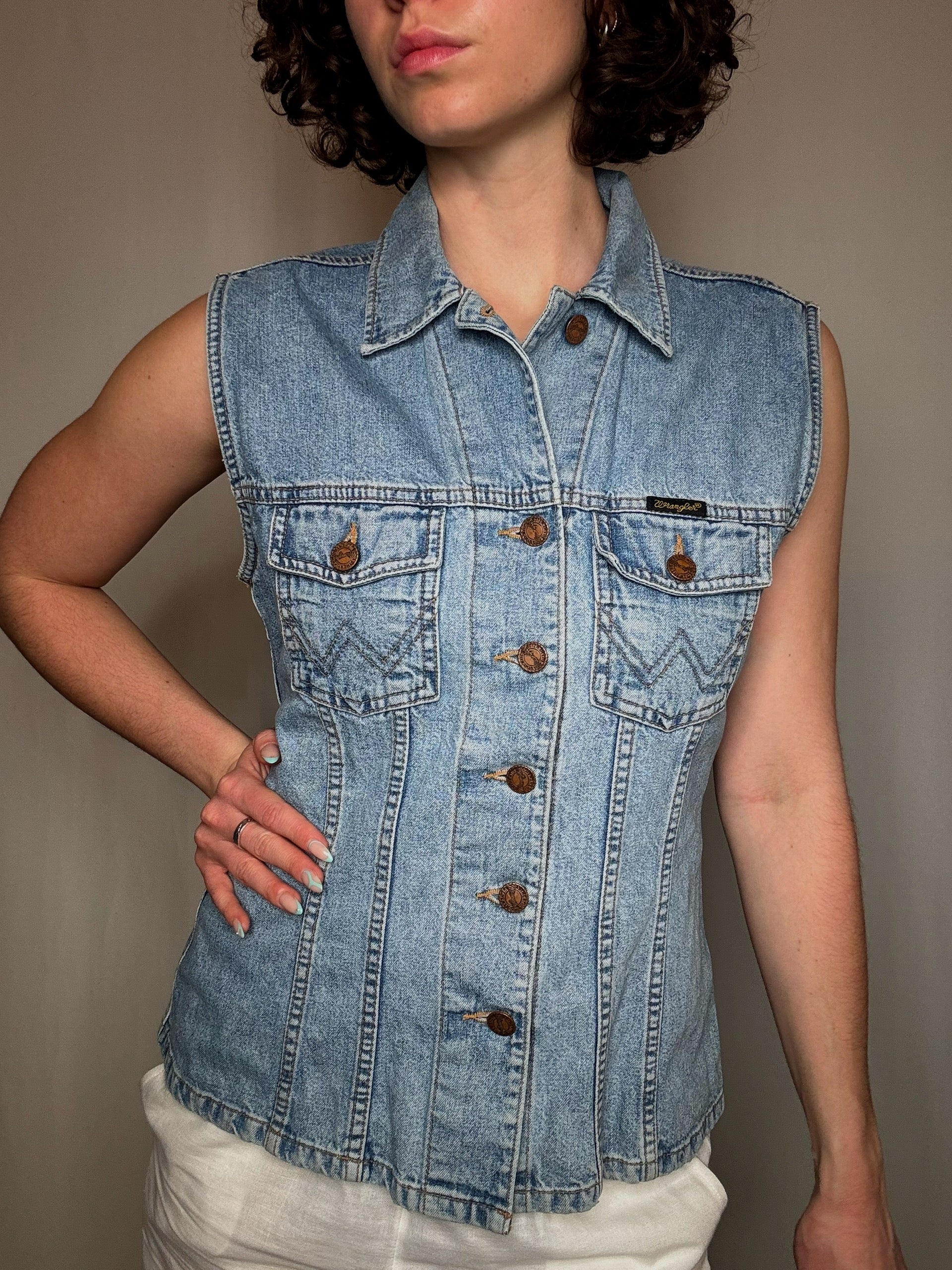 Chemise Wrangler S vintage