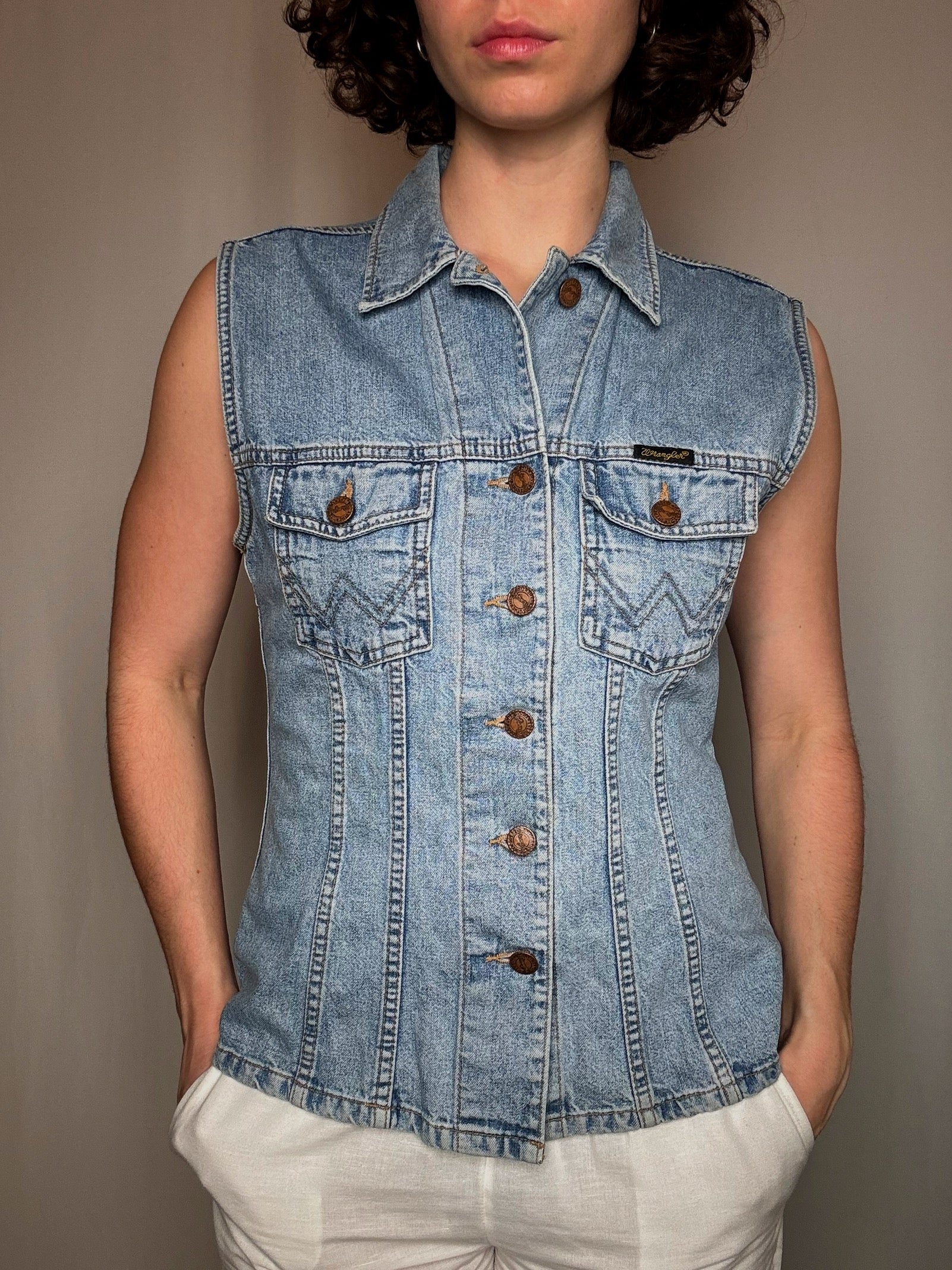 Chemise Wrangler S vintage