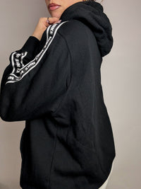 NIKE L Vintage Schwarzer Hoodie