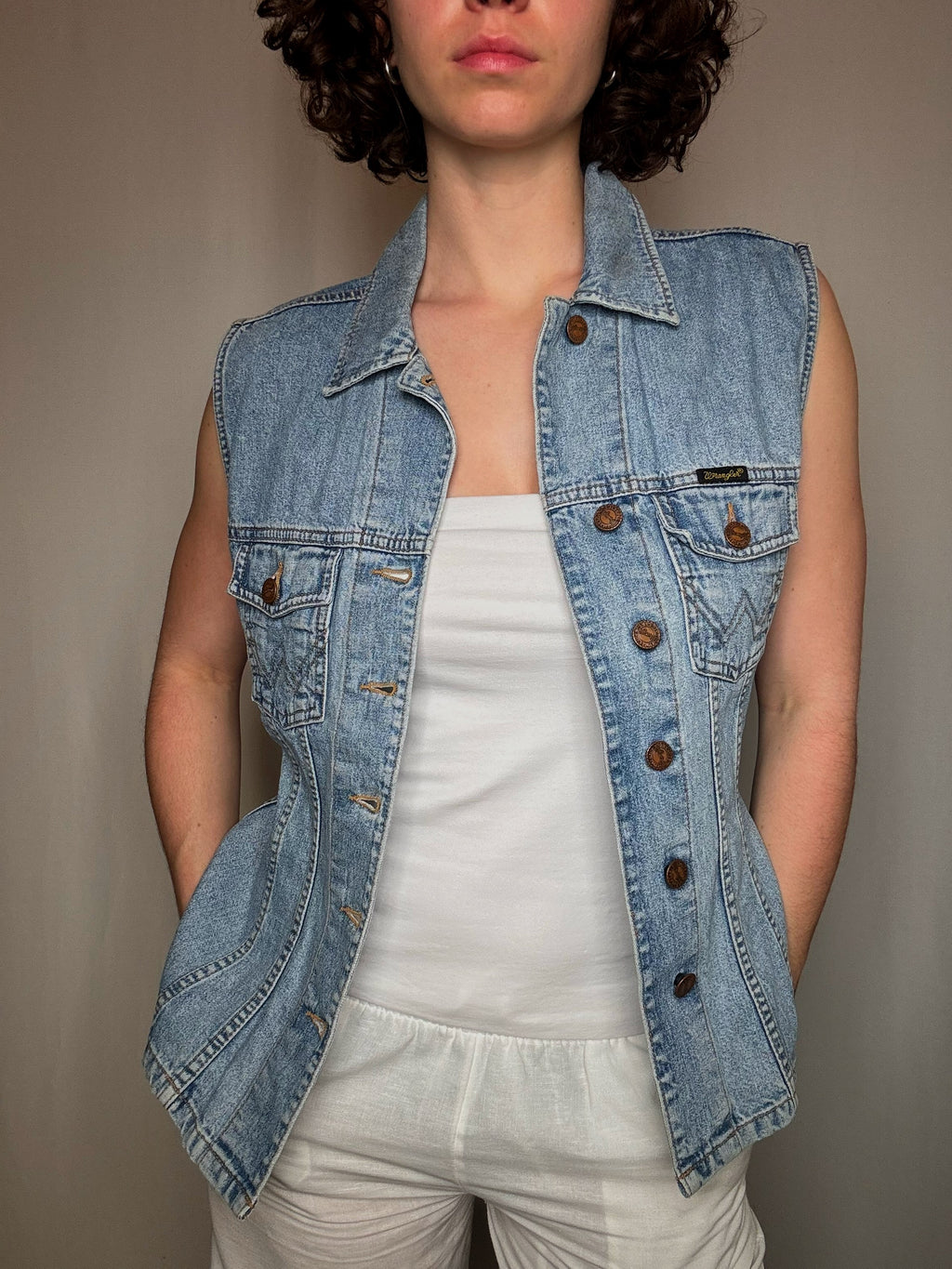 Chemise Wrangler S vintage