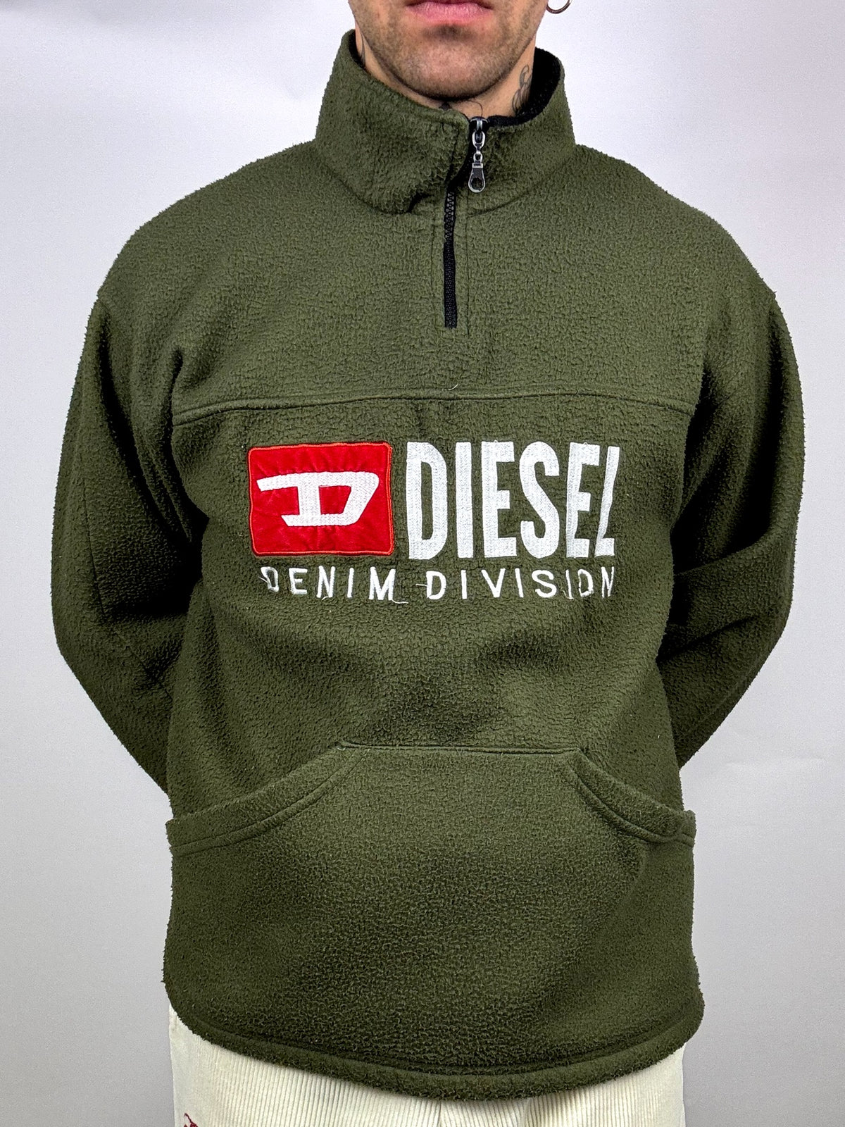 DIESEL XL Vintage Khaki Fleece