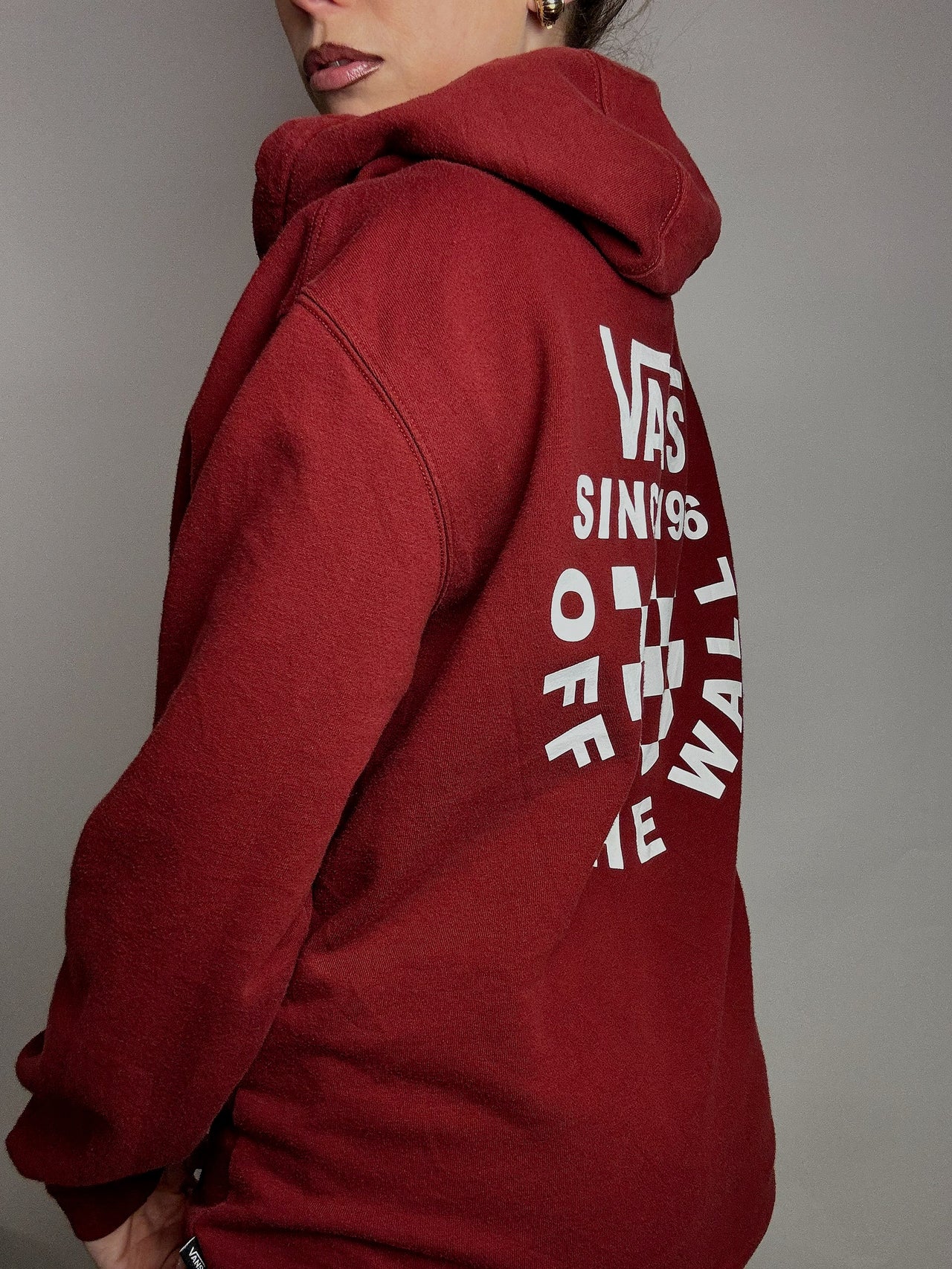 VANS L Vintage Burgunder Hoodie