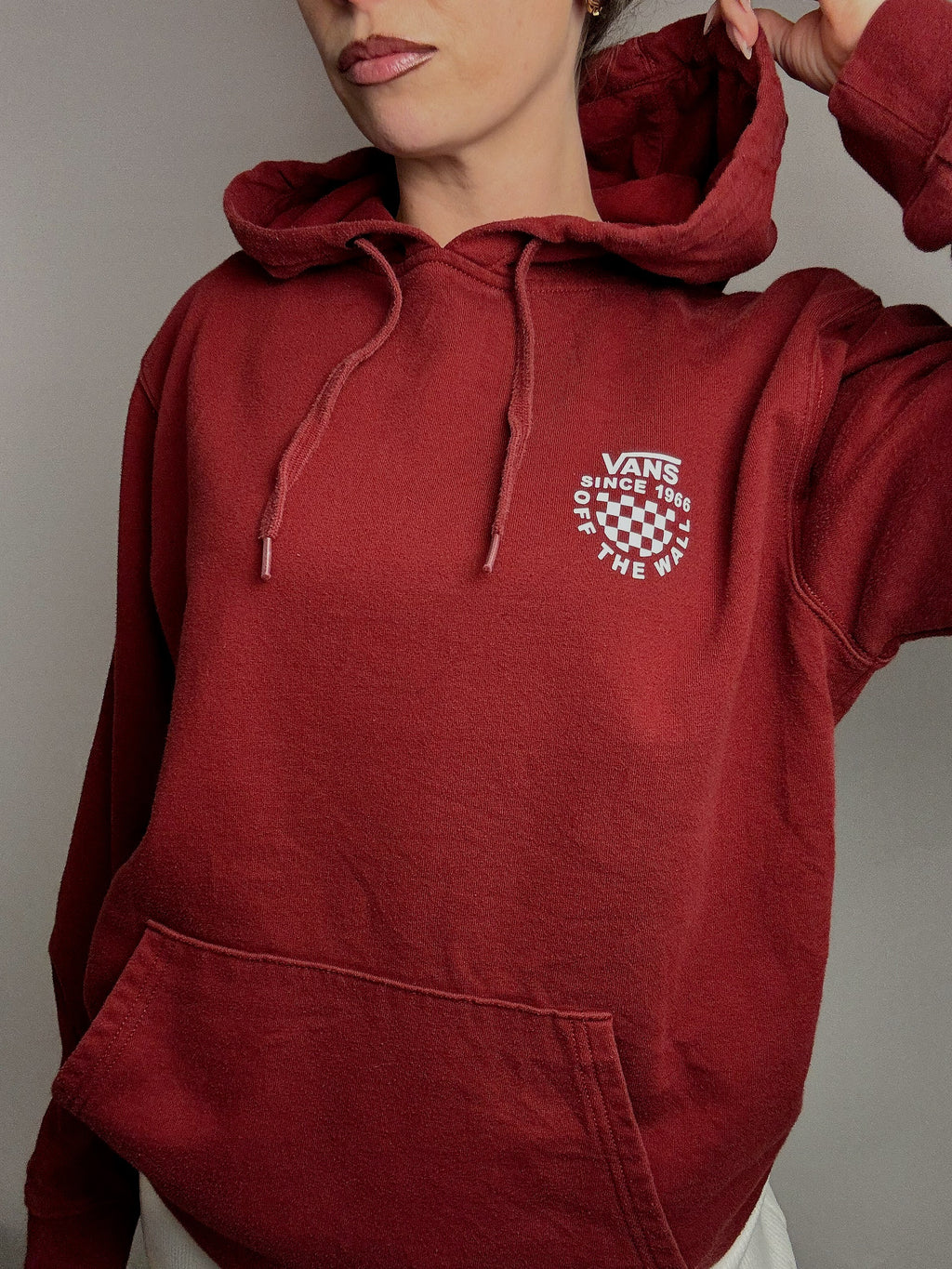 VANS L Vintage Burgunder Hoodie