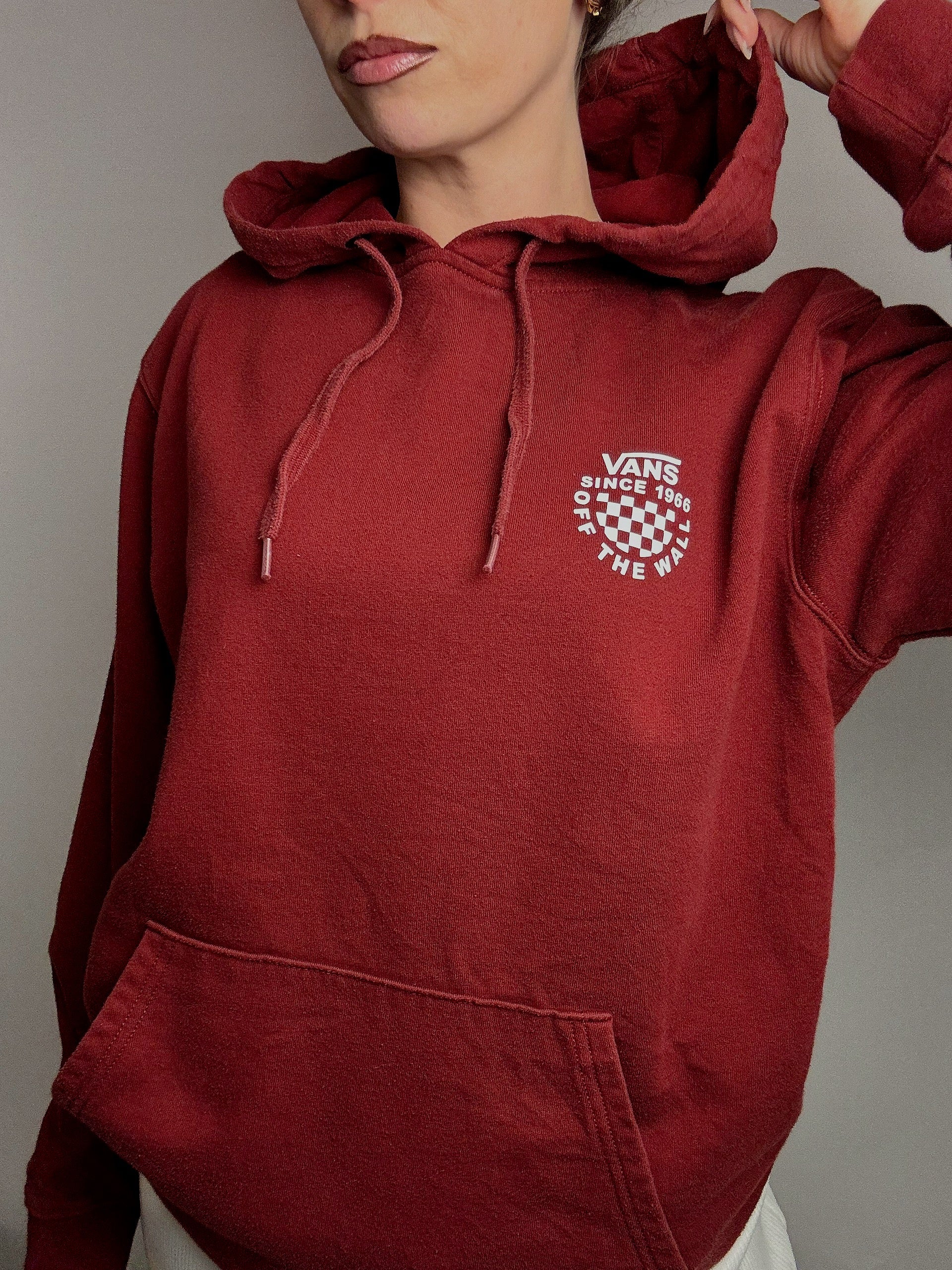 VANS L Vintage Burgunder Hoodie