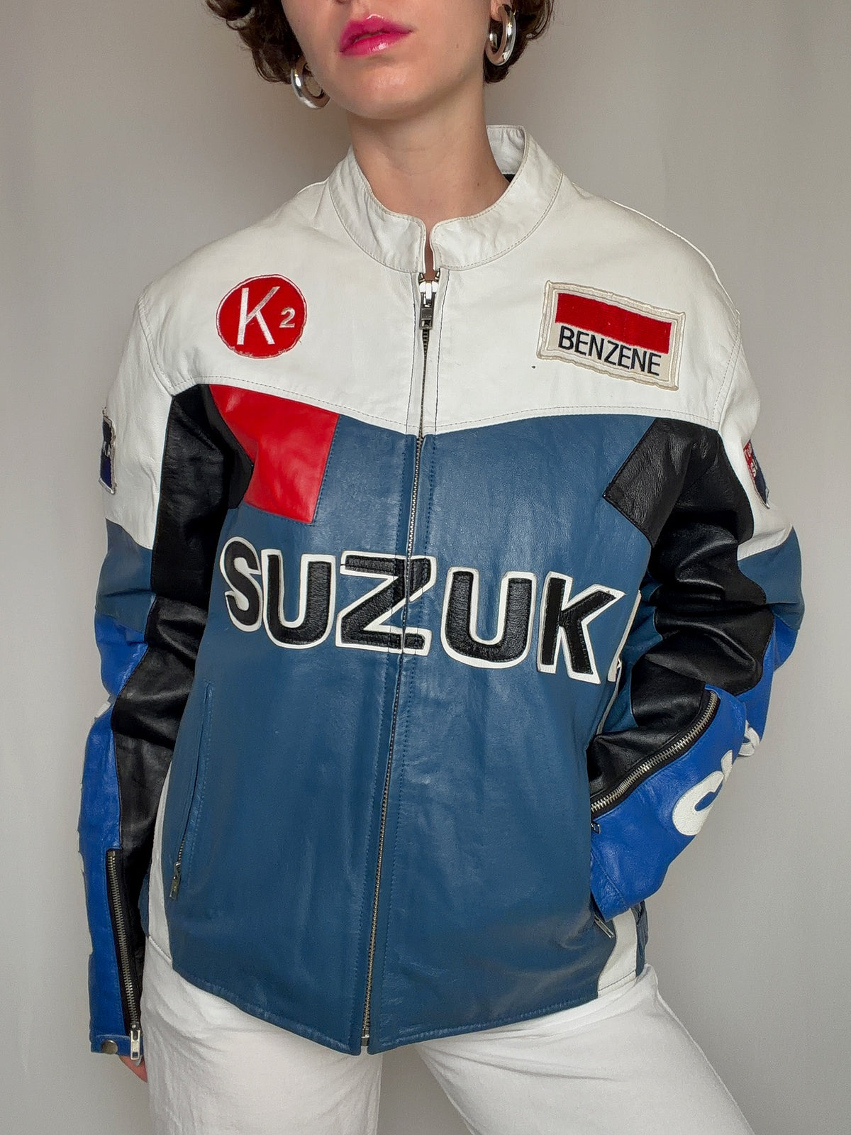 Veste de moto Suzuka L vintage