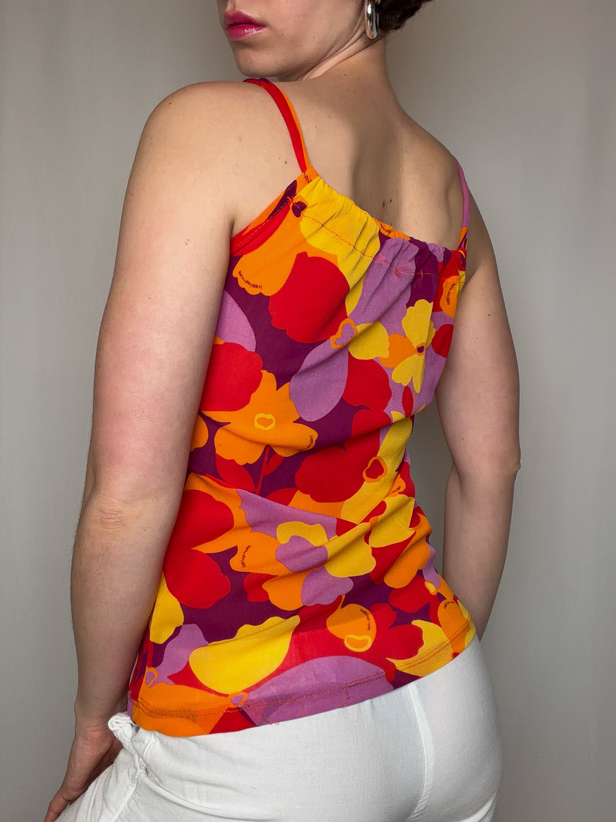 Top cintré coloré M/L vintage