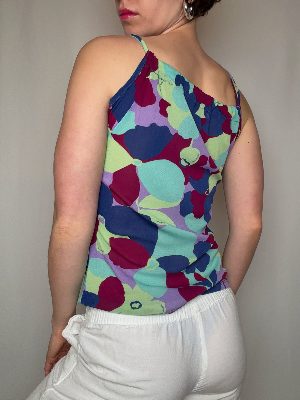 Top cintré coloré M/L vintage