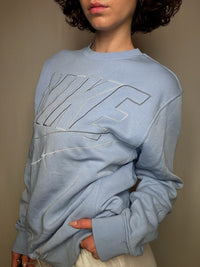 Pull bleu Nike M vintage