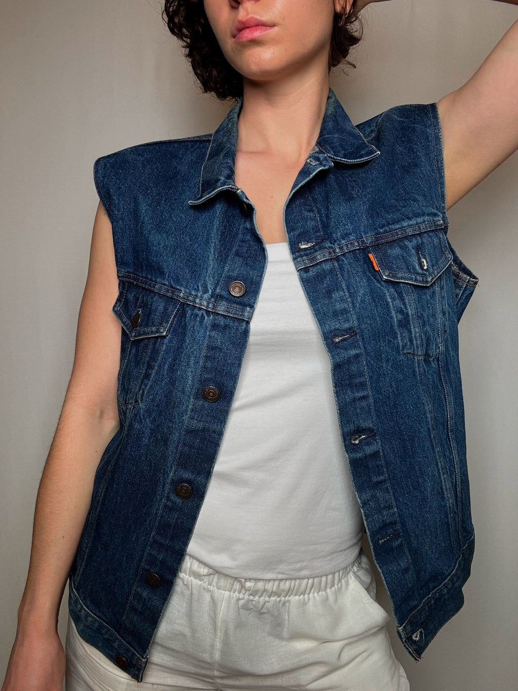 Gilet en denim S vintage
