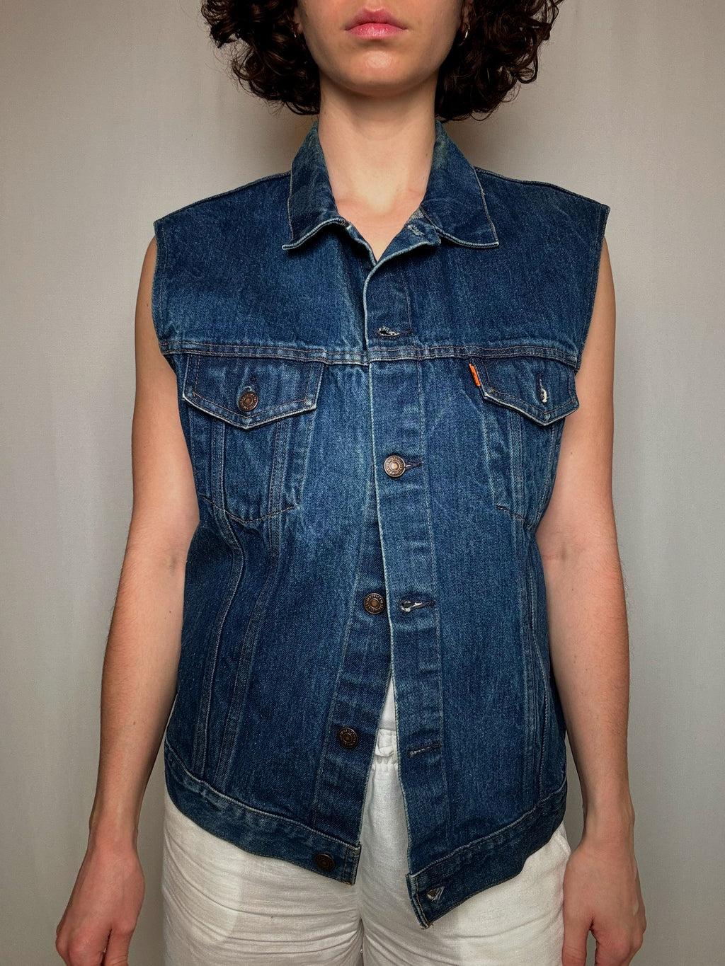 Gilet en denim S vintage