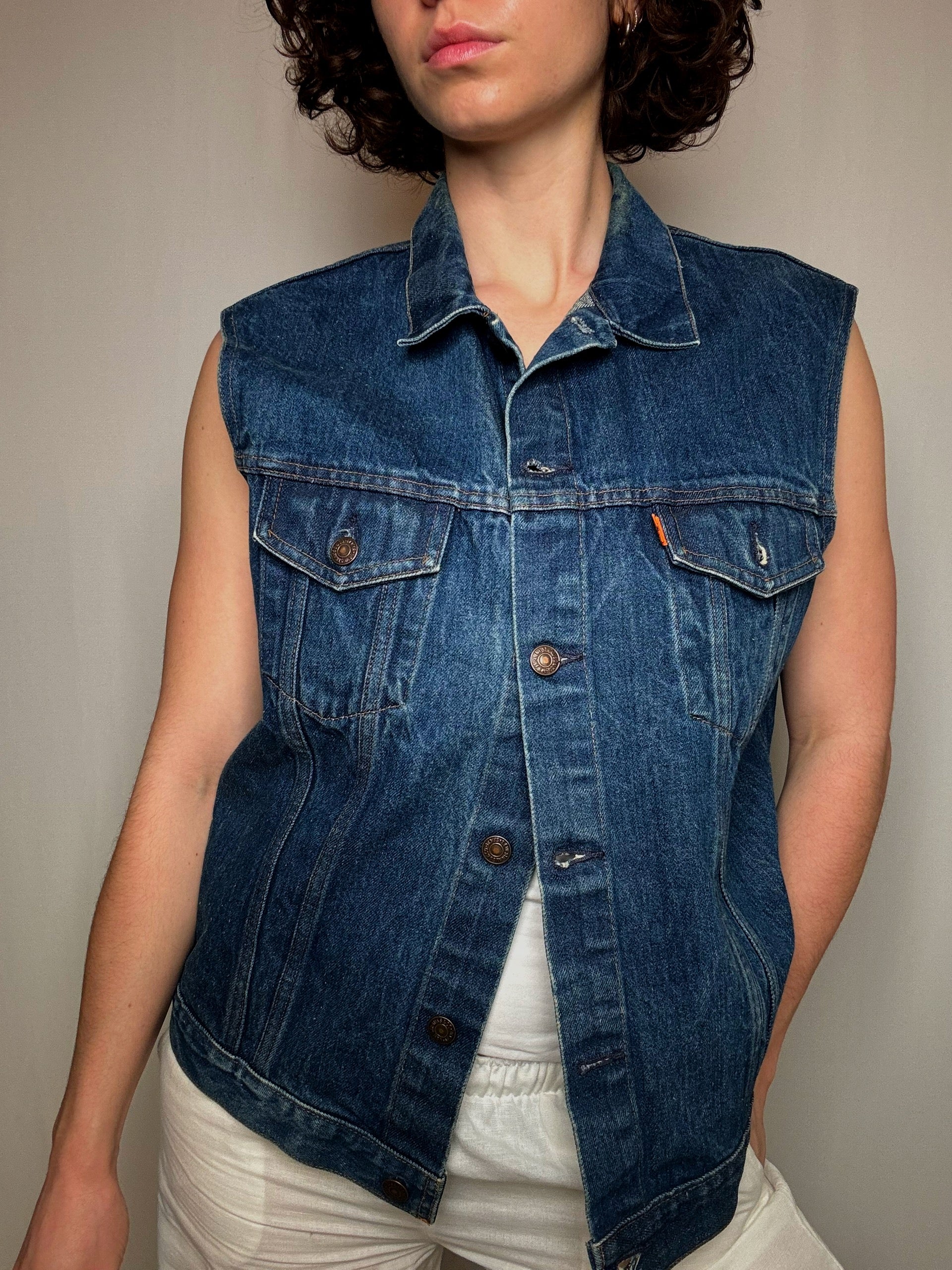 Gilet en denim S vintage