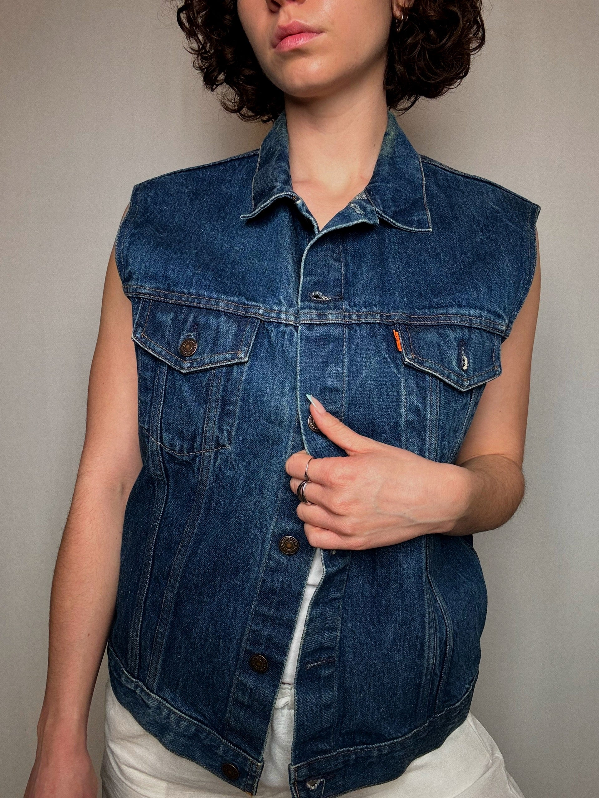 Gilet en denim S vintage