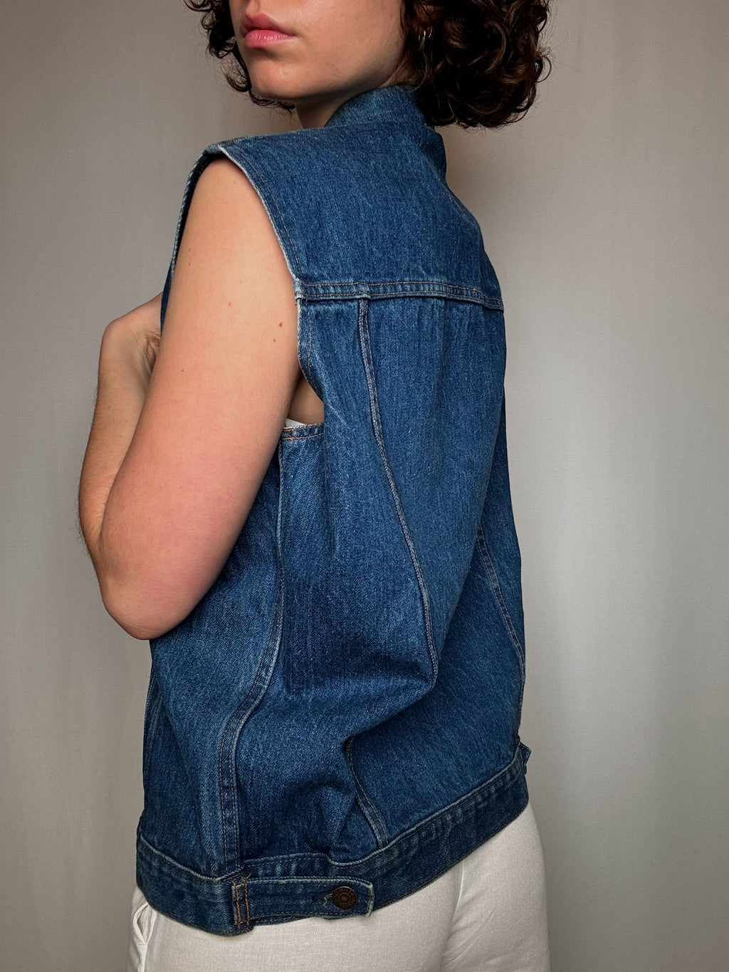 Gilet en denim S vintage