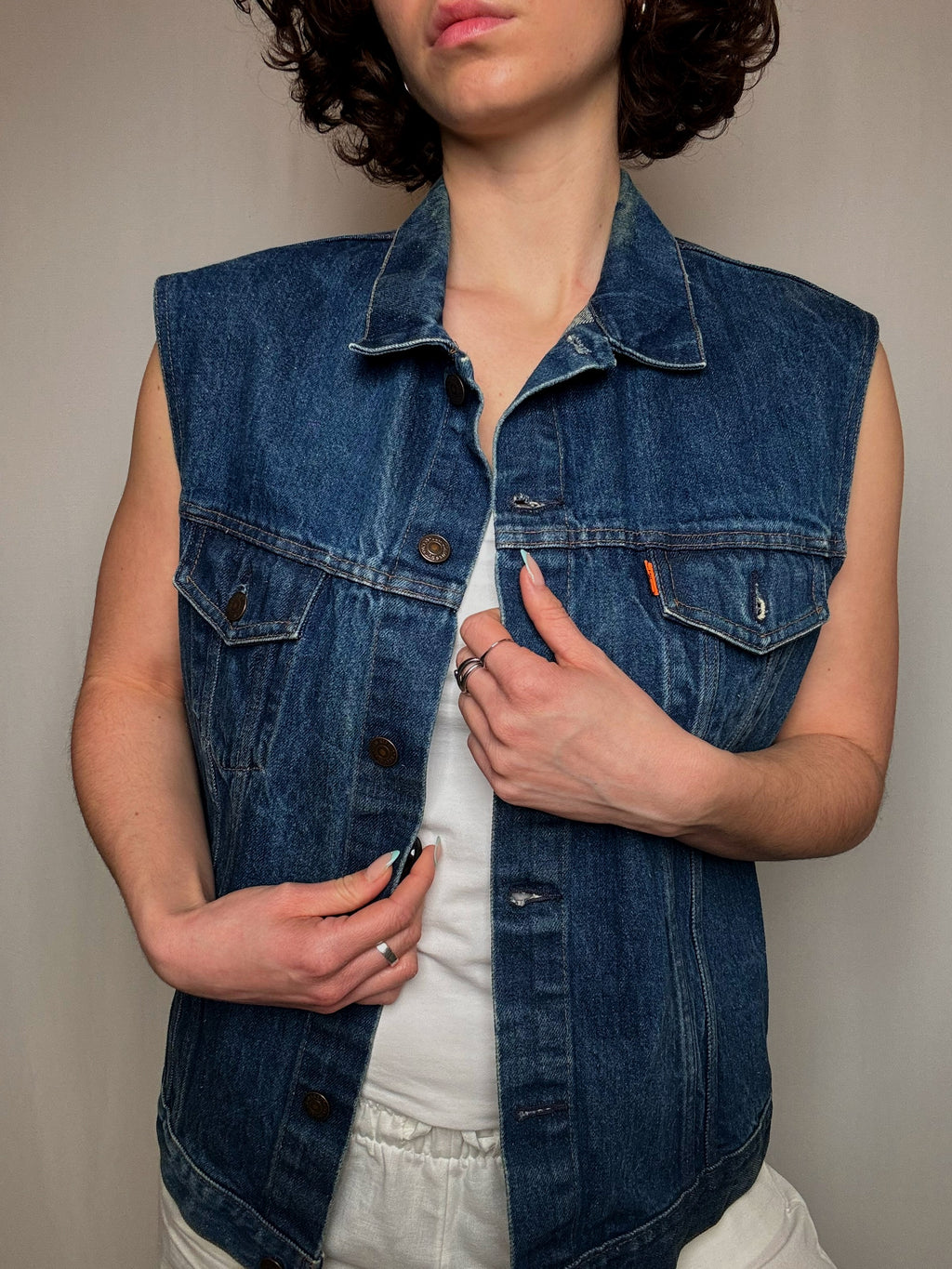 Gilet en denim S vintage
