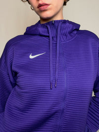 Vintage black leather shoulder bag