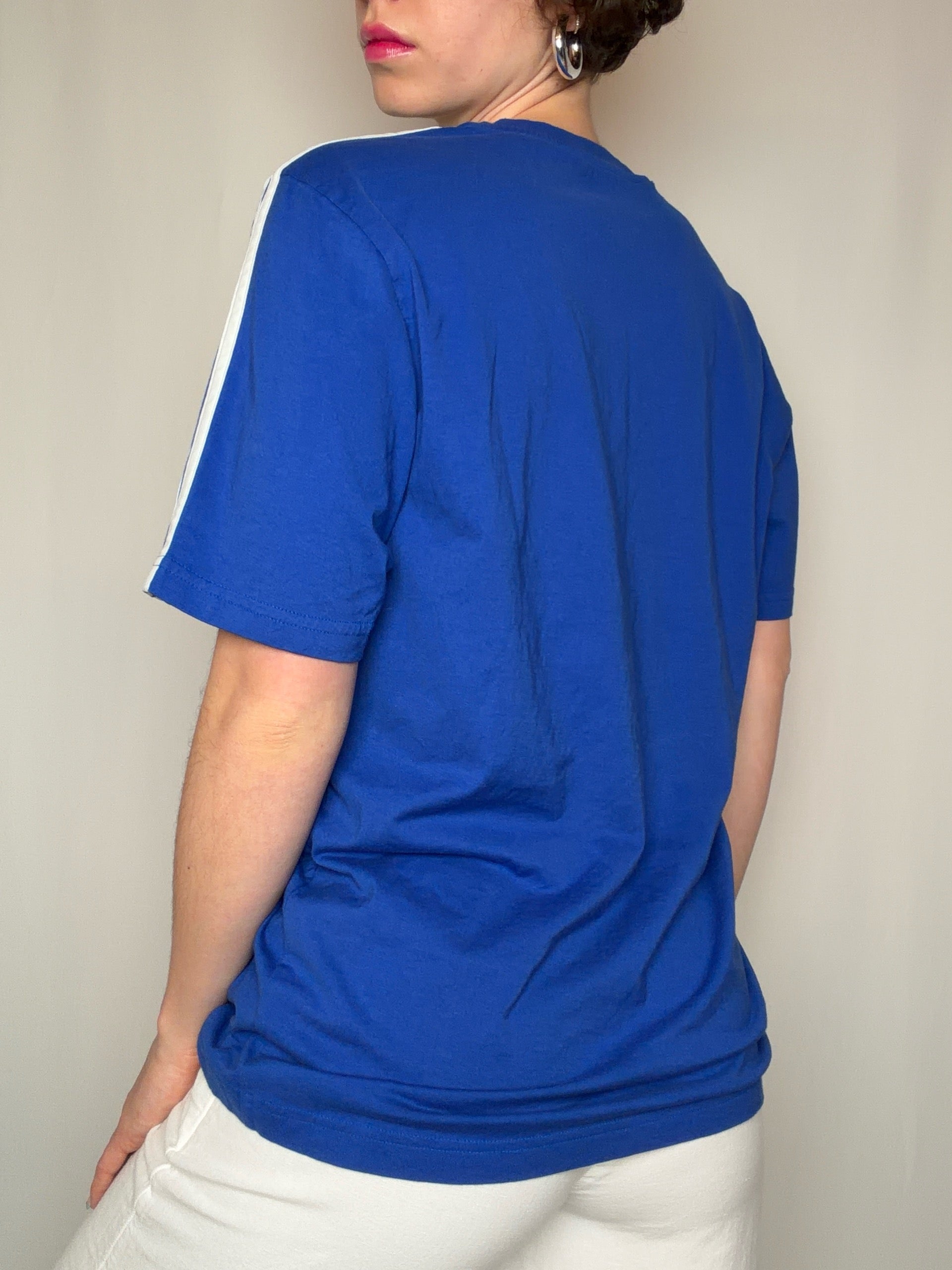 Tshirt bleu Adidas M vintage