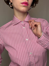 Chemise rose Ralph Lauren S vintage