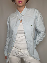 Chemise bleue Lacoste L vintage