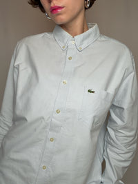Chemise bleue Lacoste L vintage