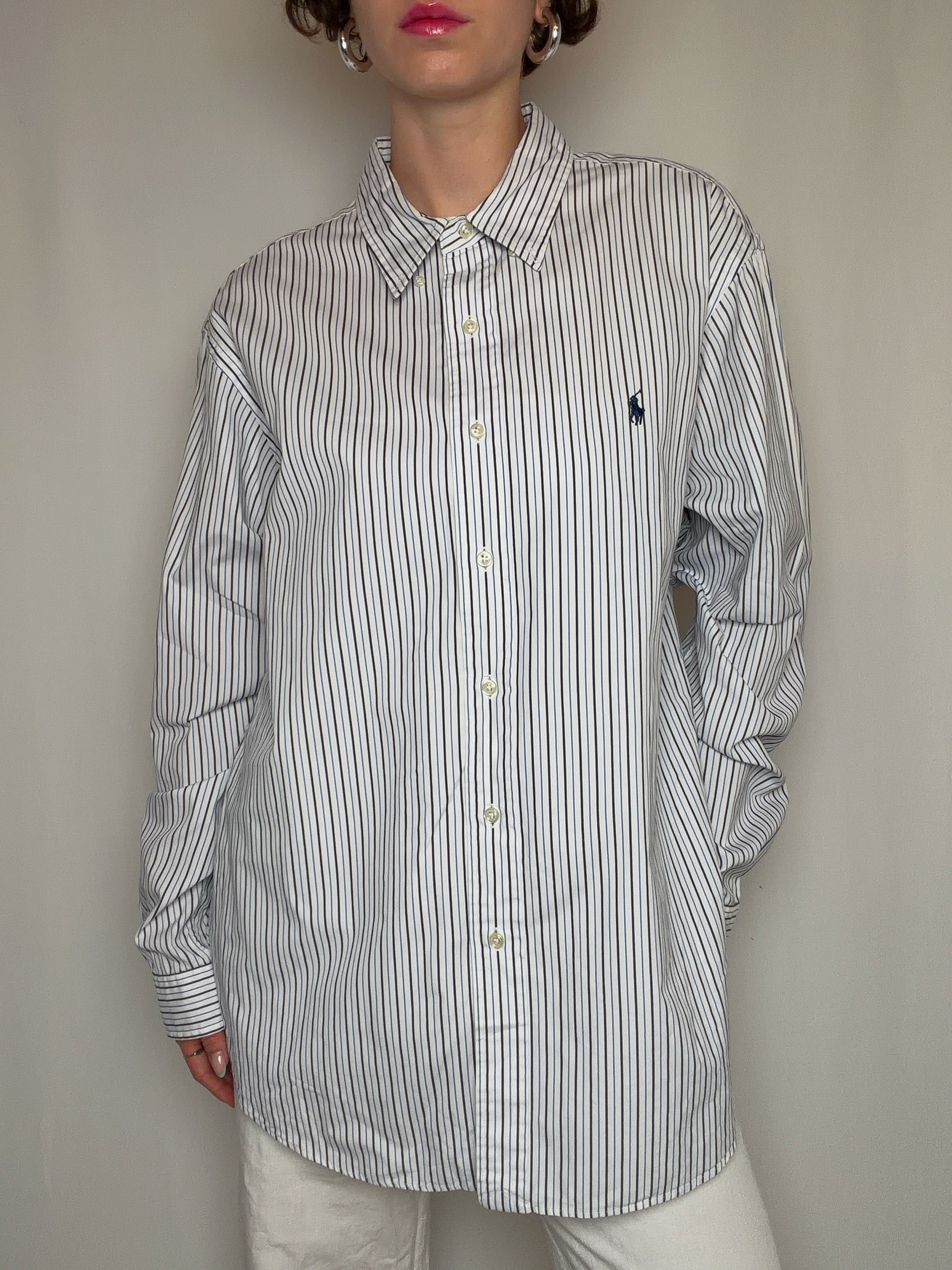 chemise rayée Ralph Lauren XXL vintage