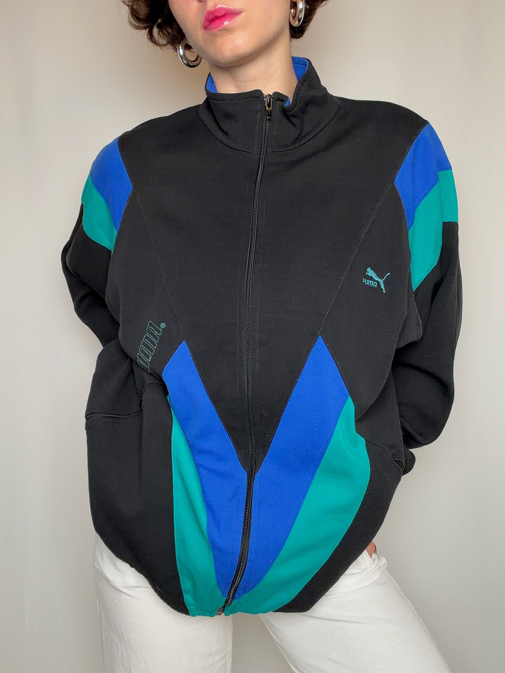 Jacket tricolore Puma XL vintage