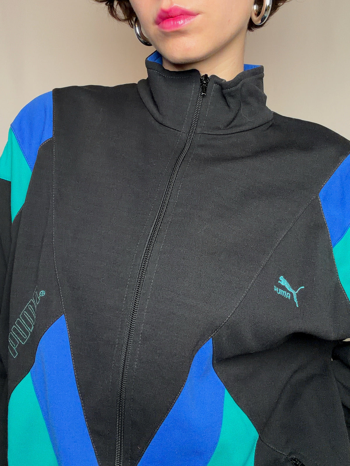 Jacket tricolore Puma XL vintage