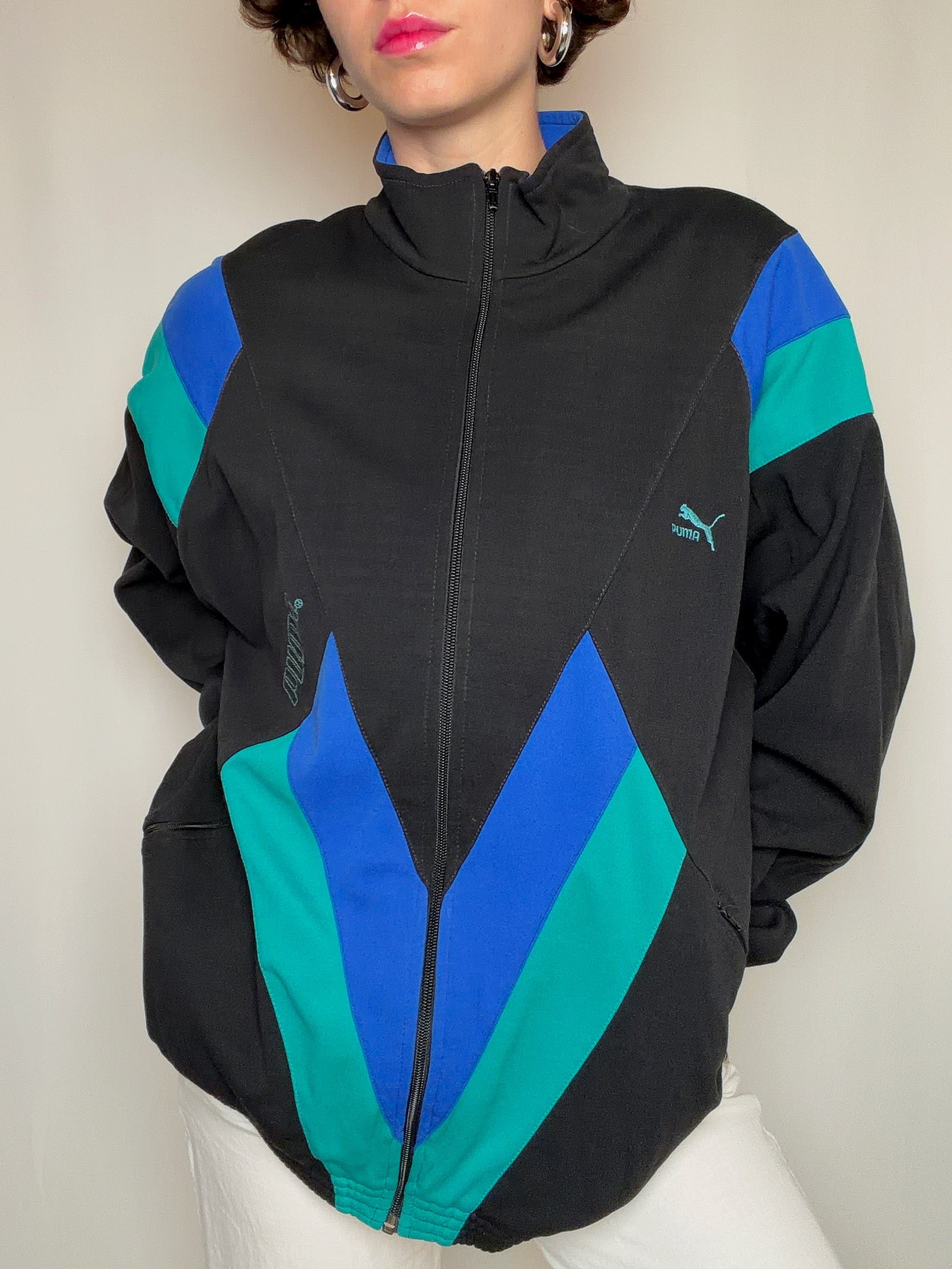 Jacket tricolore Puma XL vintage