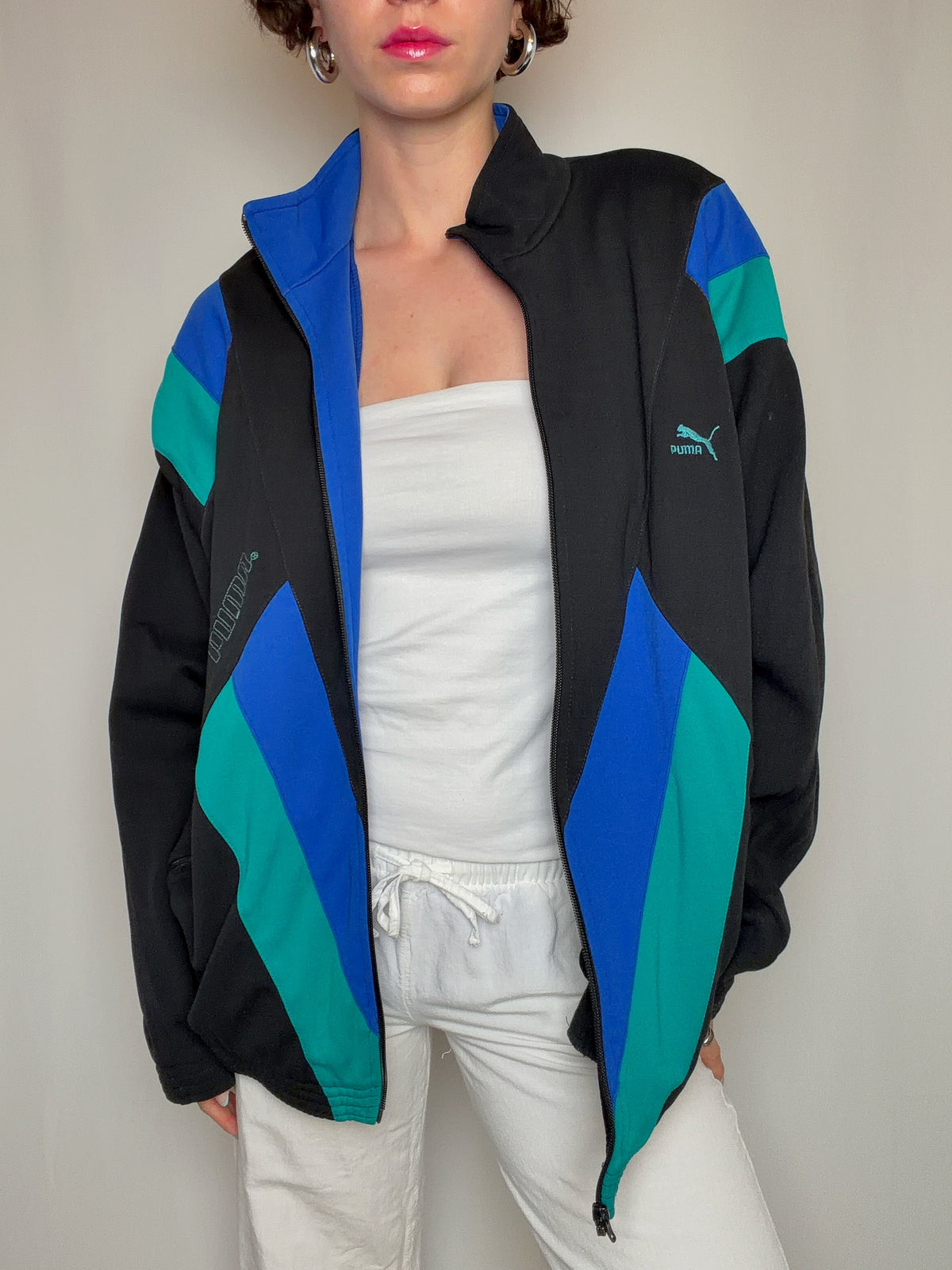 Jacket tricolore Puma XL vintage