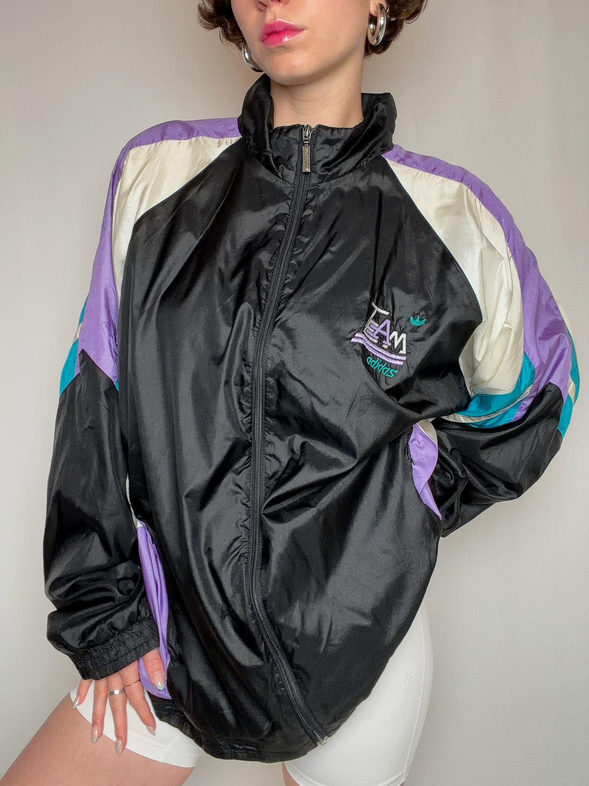 Wintbreaker tricolore adidas XL vintage