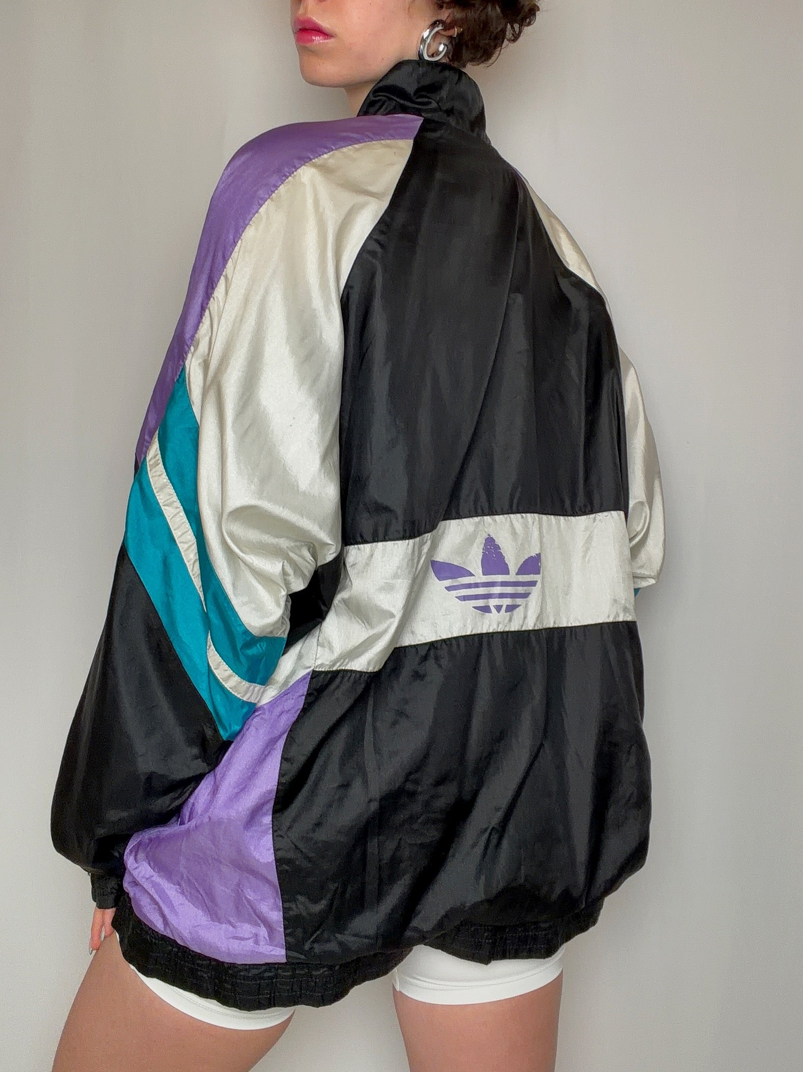 Wintbreaker tricolore adidas XL vintage