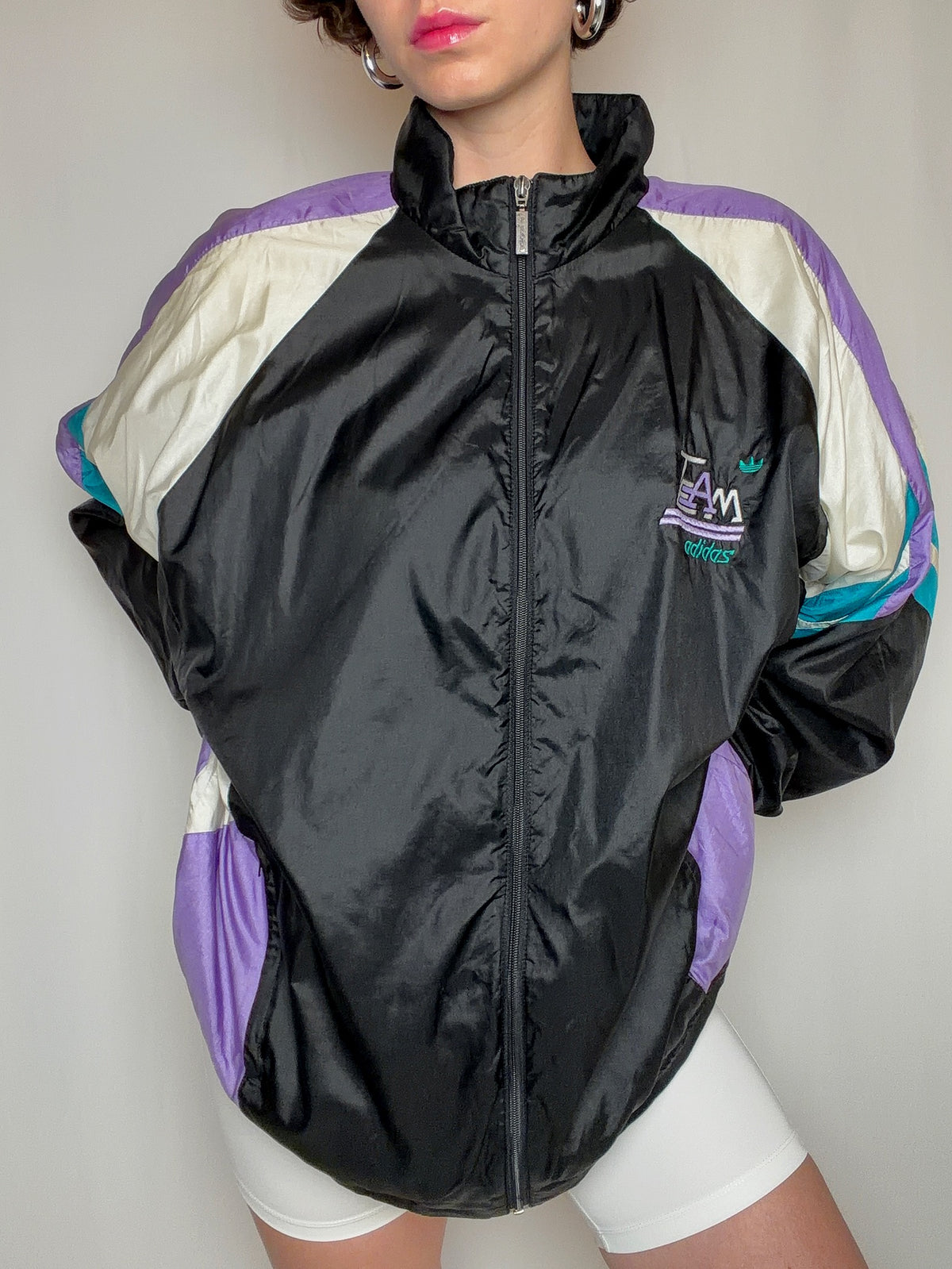 Wintbreaker tricolore adidas XL vintage