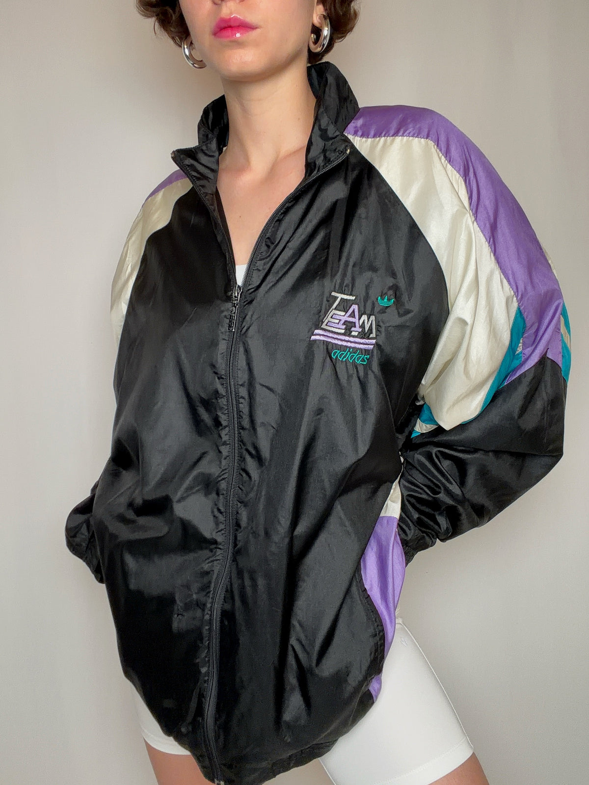 Wintbreaker tricolore adidas XL vintage