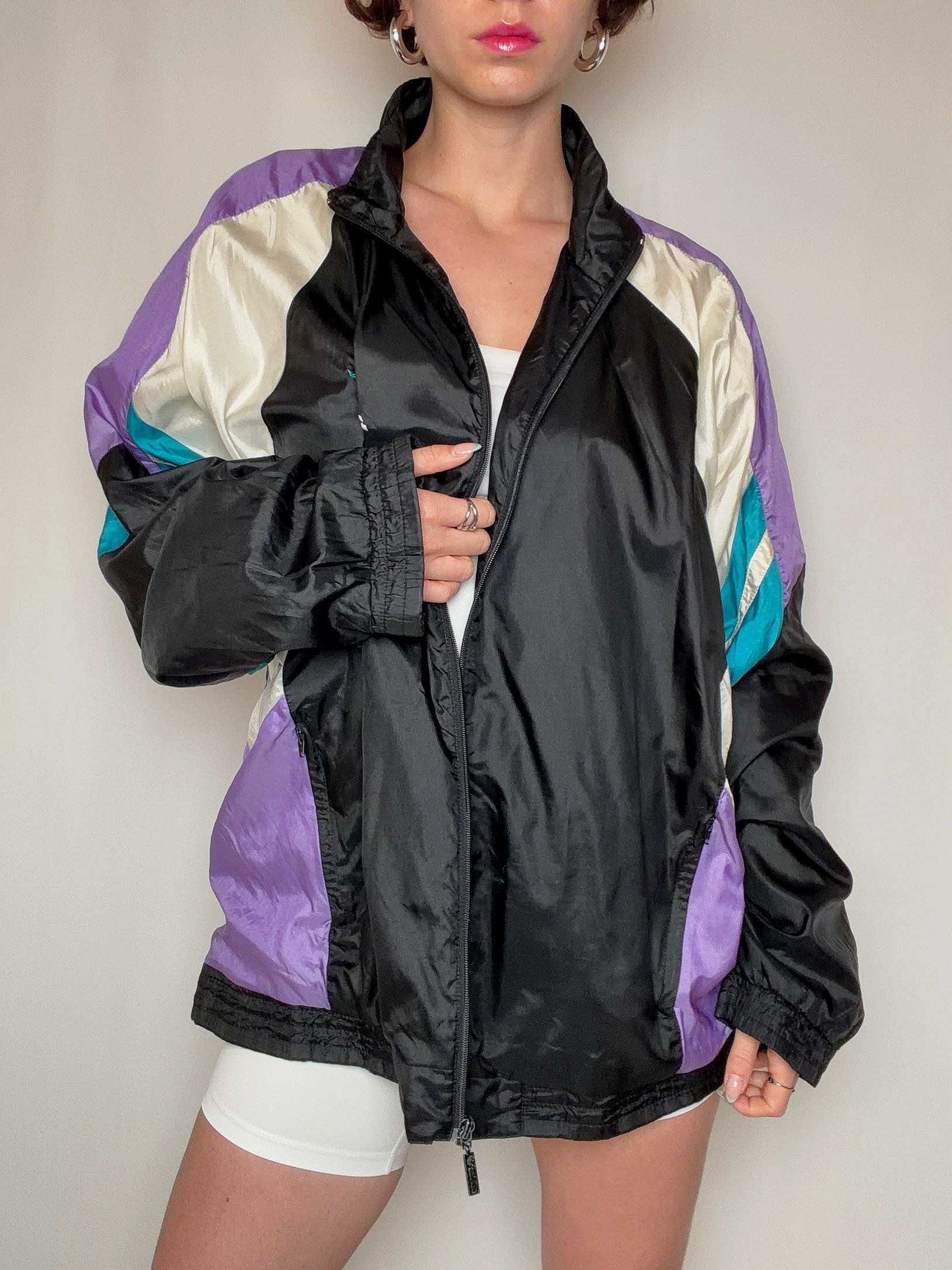 Wintbreaker tricolore adidas XL vintage